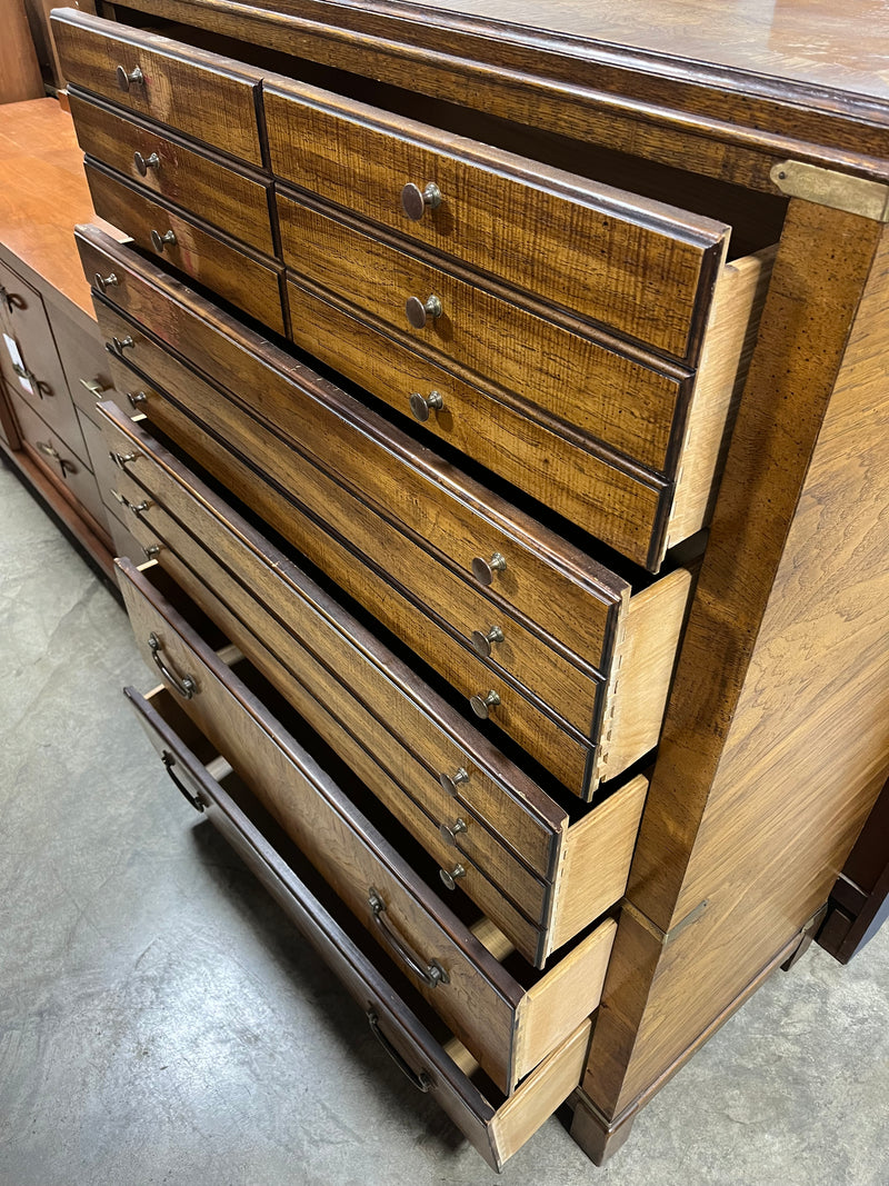 LANE Unique Chest of Drawers (metal accents)