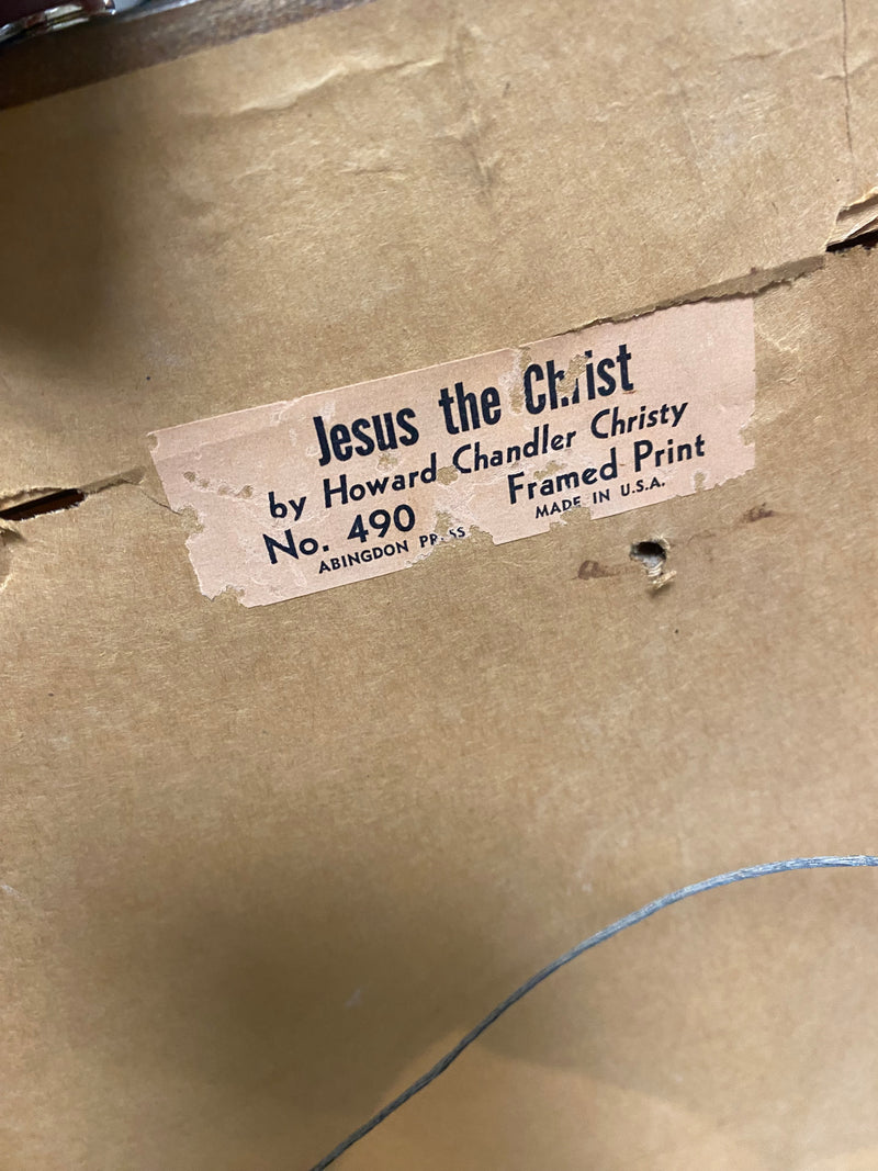 20 x 25 "Jesus the Christ"