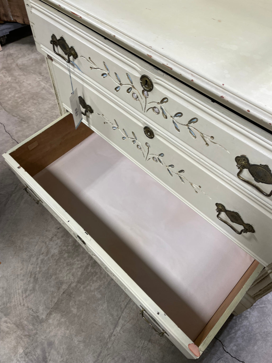Eastlake Painted Victorian Dresser (KEY AT FRONT DESK) – Dear Yesteryear