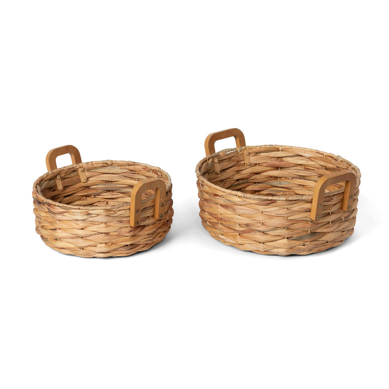 Woven Water Hyacinth Basket