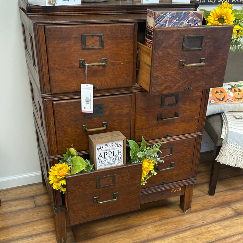 Antique File Cabinet PERFECTLY OLD!