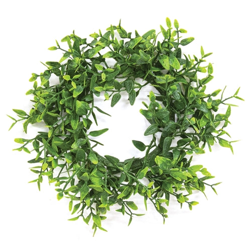 3.25" Lush Green Lemon Beauty Candle Ring