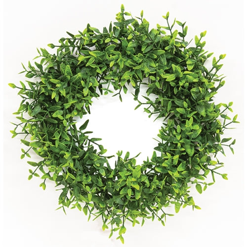 6.5" Lush Green Lemon Beauty Candle Ring