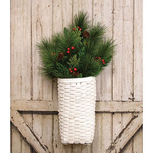 Long Needle Pine & Cedar Spray w/ Berries