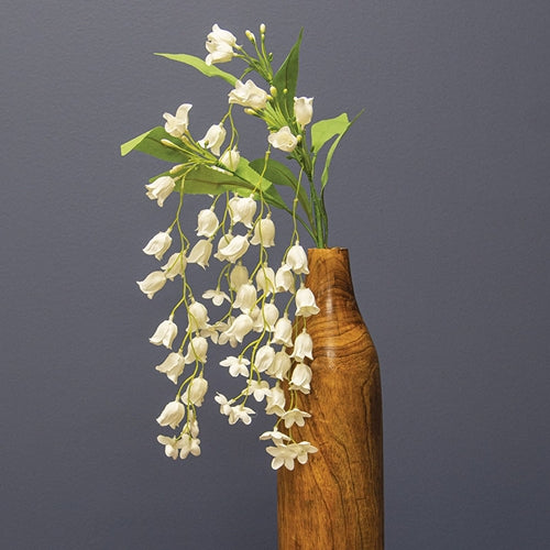 Cream Wisteria Hanging Spray