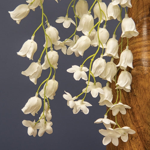 Cream Wisteria Hanging Spray