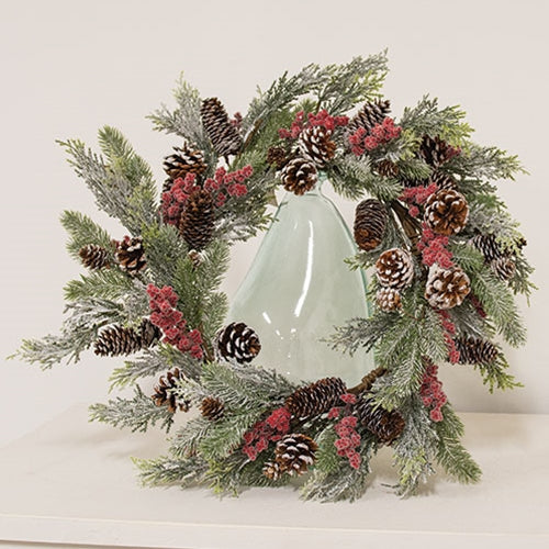 Frosted Woodland Celebration Wreath