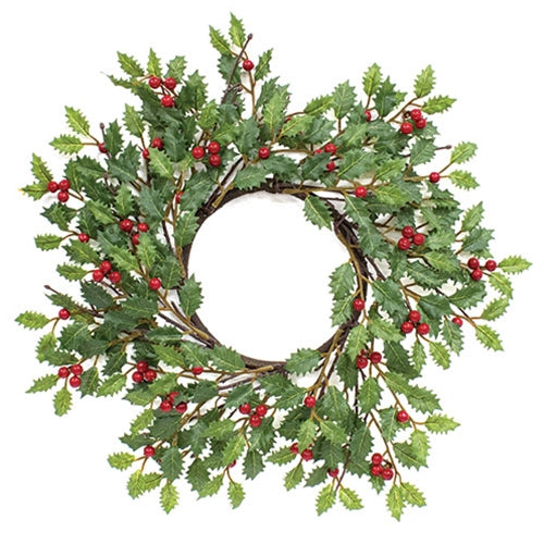 Merry Little Holly & Berries Wreath