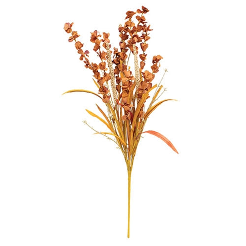 Fall Wildflower Heather & Dried Grass Spray