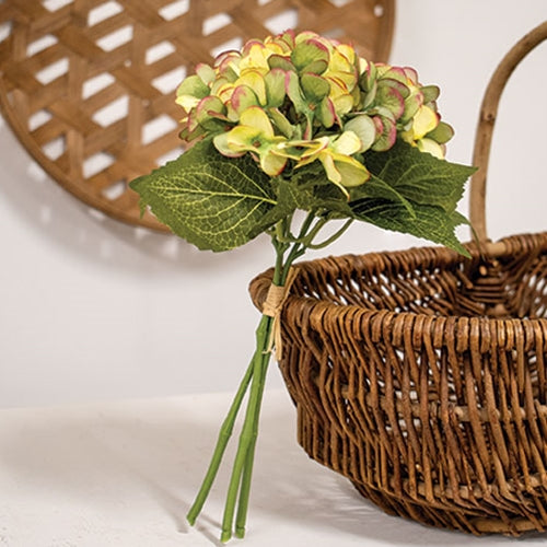 Green & Pink Hydrangea Bouquet
