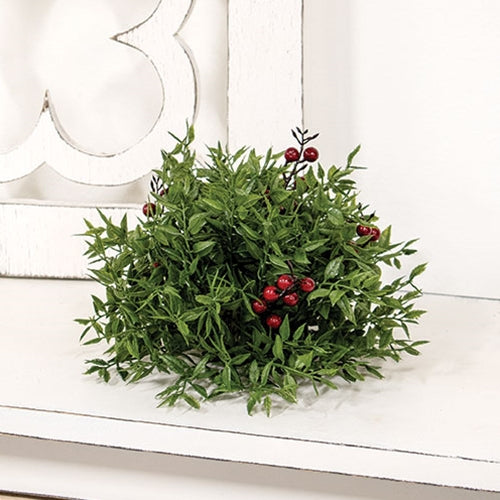 Lady Ruscus & Berries Half Sphere