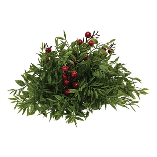 Lady Ruscus & Berries Half Sphere