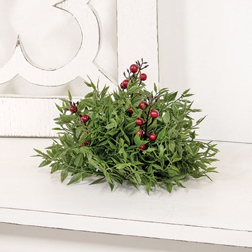 Lady Ruscus & Berries Half Sphere