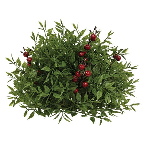 Lady Ruscus & Berries Half Sphere