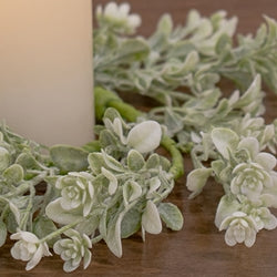 White Star Lavender Buds Candle Ring