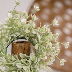White Star Lavender Buds Candle Ring