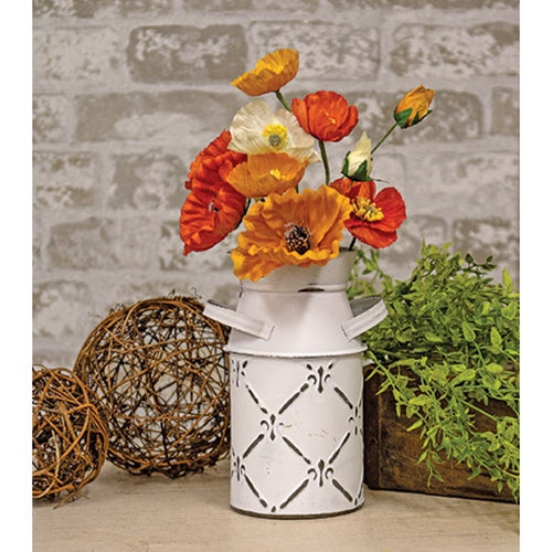 Orange, Cream & Yellow Poppy Bush