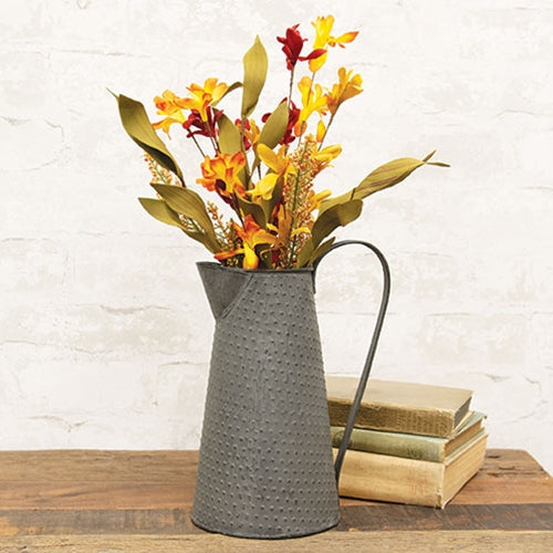 Orange & Burgundy Wildflower Heather Pick