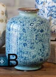 6" Print Vase