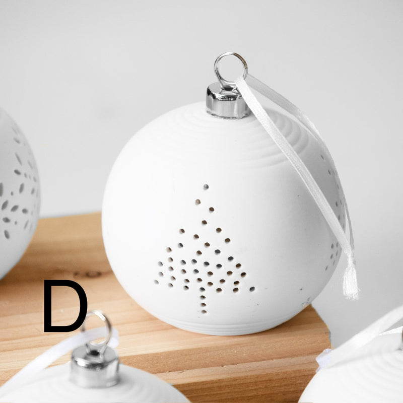 LED Ceramic Ornament