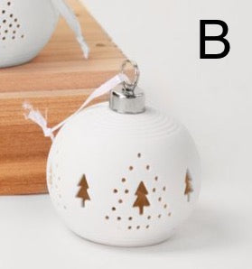 LED Ceramic Ornament