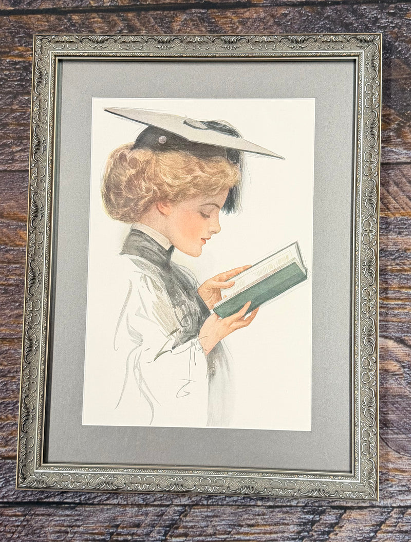 Framed Fisher Artwork  "Achievement"