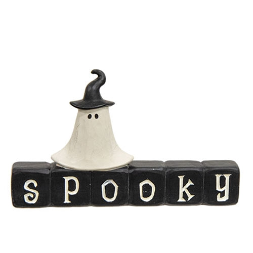 Spooky Ghost Resin Block