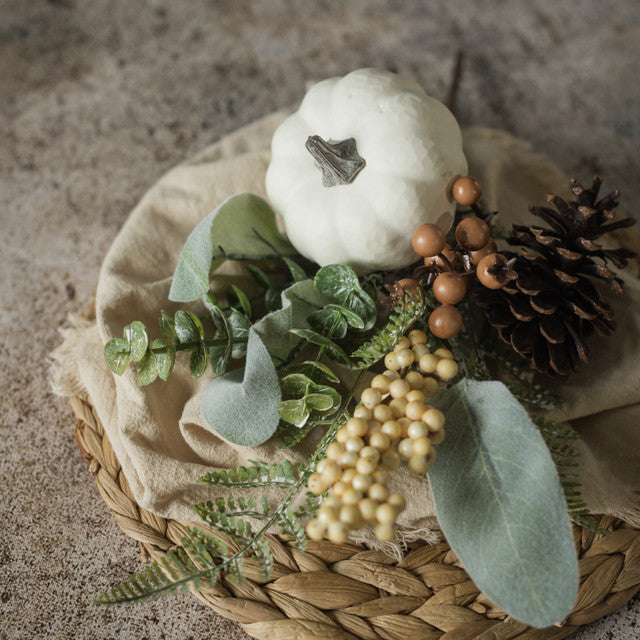 Eucalyptus Pumpkin Berries & Cone Pick