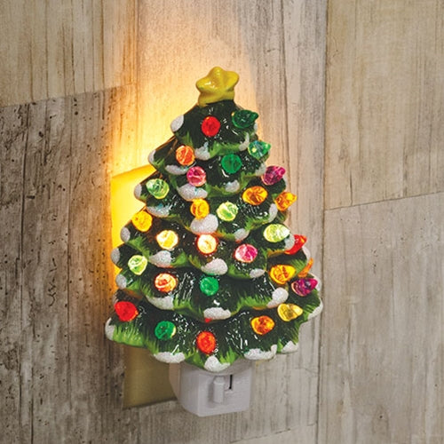 Resin Christmas Tree Nightlight