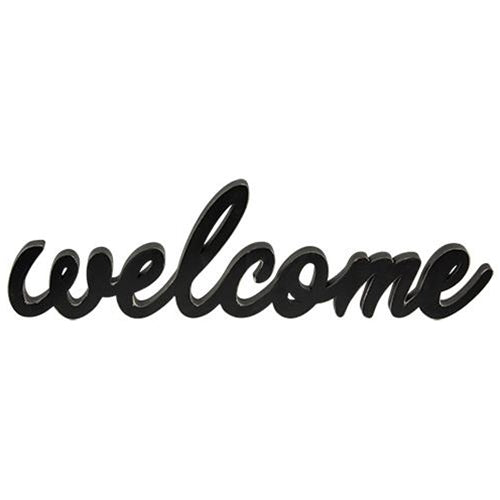 Script Welcome Sign