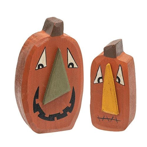 Funny Face Chunky Jack O'Lantern Sitter