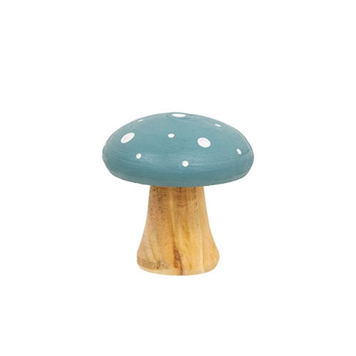 Wooden Mushroom Sitter