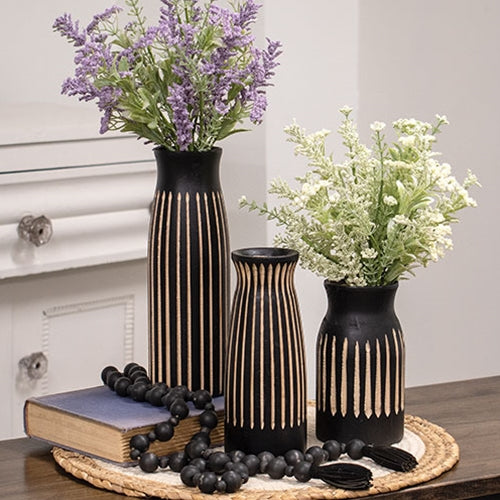 BoHo Etched Vase