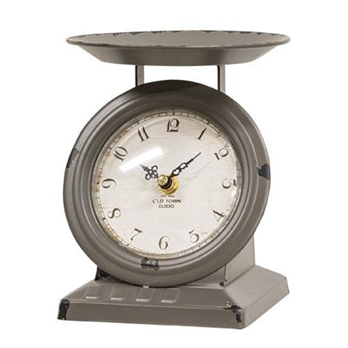 Vintage Style Old Town Scale Clock