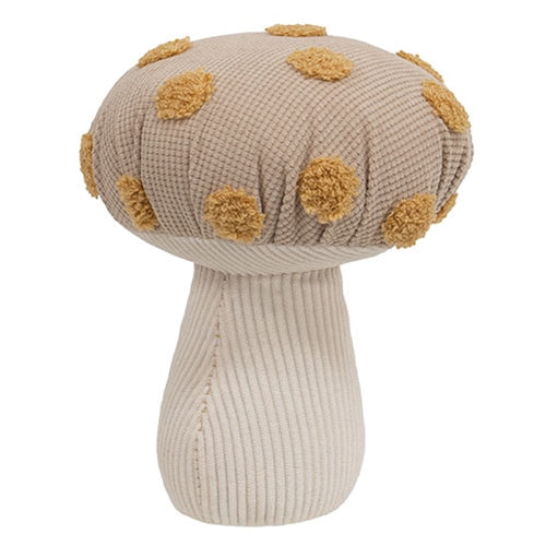 Plush Polka Dot Mushroom Sitter