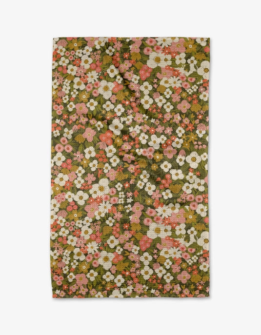 Geometry Tea Towel - Gilded Garden