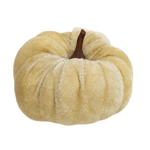 Mini Velvet Pumpkins