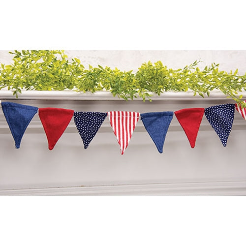 Americana Pennant Garland