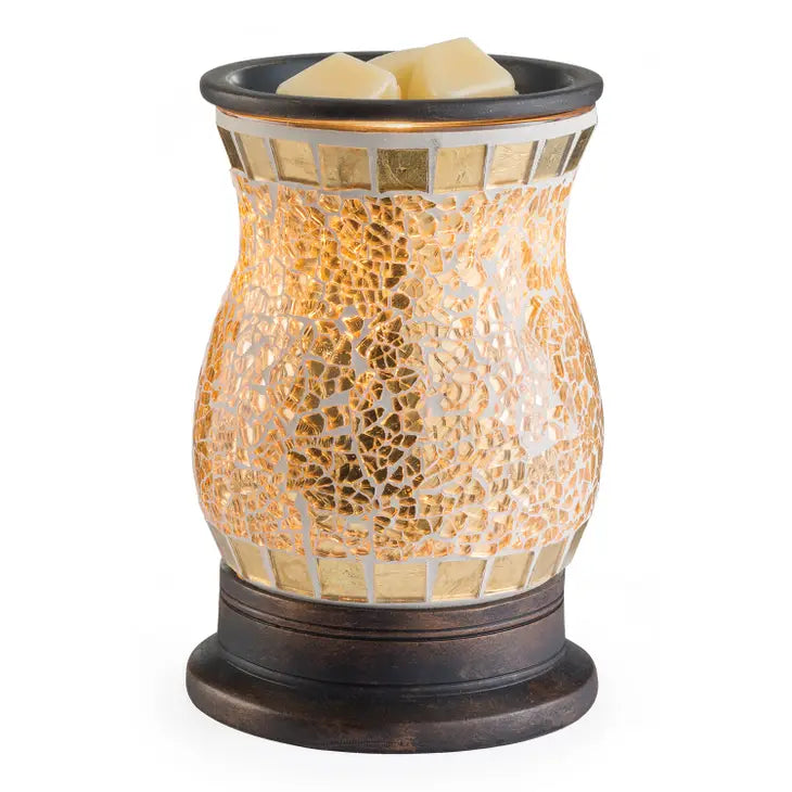 Deluxe Illumination Fragrance Warmer - Gilded Glass