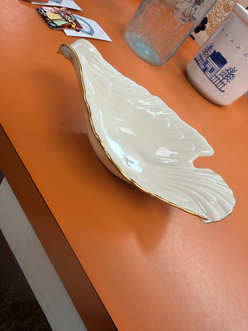 Lenox Dove Cream Dish