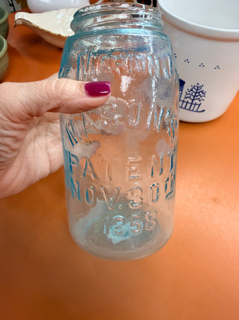 Marion Jar Antique Mason Jar