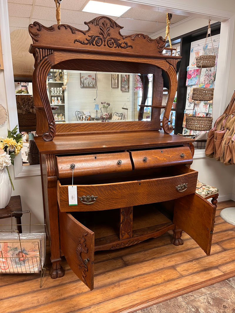 Antique Sideboard Buffet