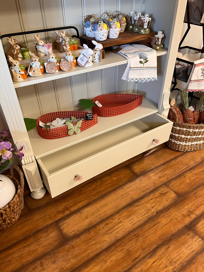 White Shelving w/ Adjustable Shelves