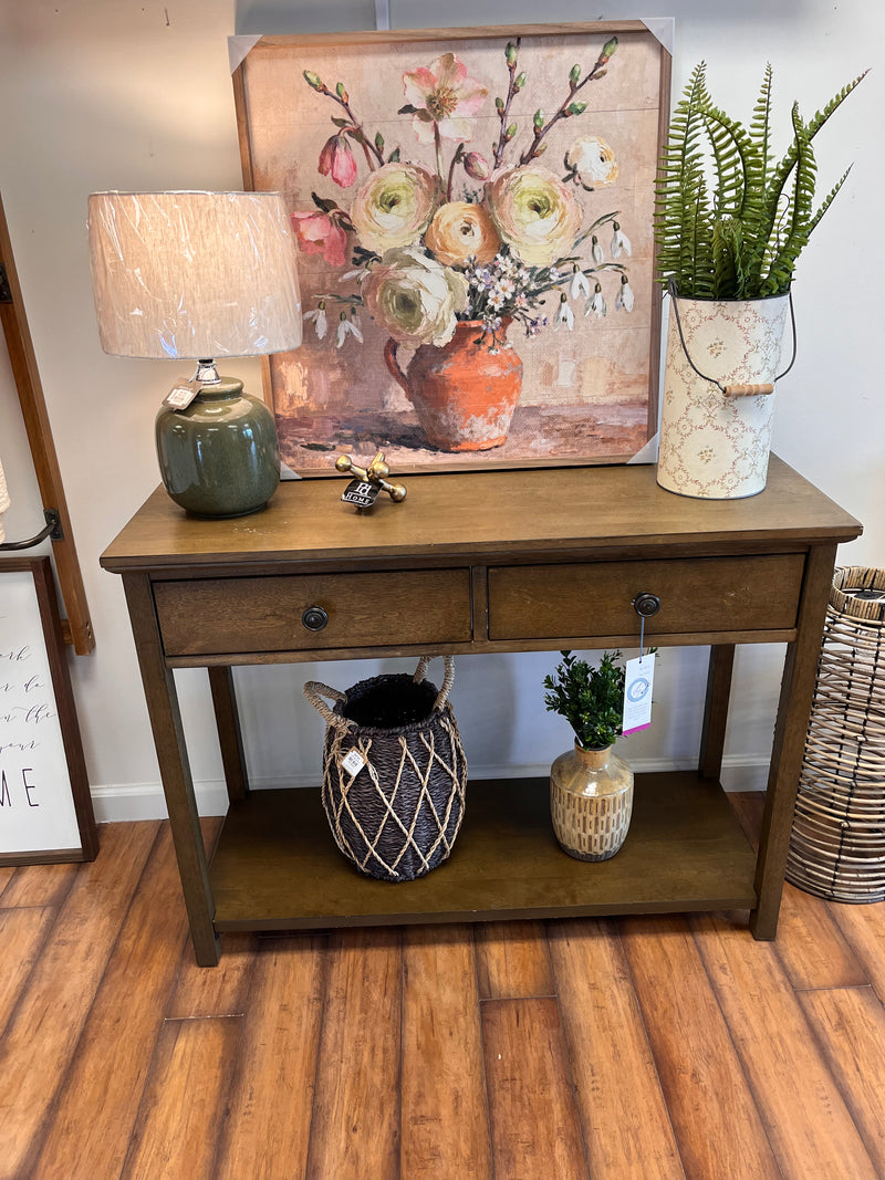 2 Drawer Console Table