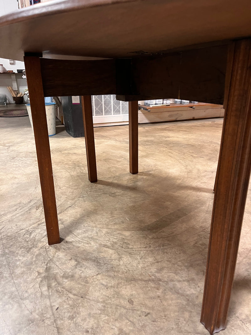 Rare 72" Long Gate Leg Drop Leaf Table