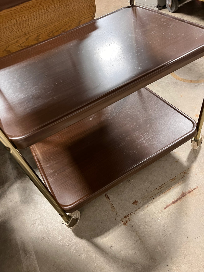 Brown Metal Cart