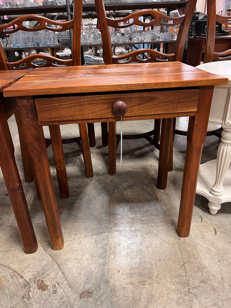Wooden Nightstand