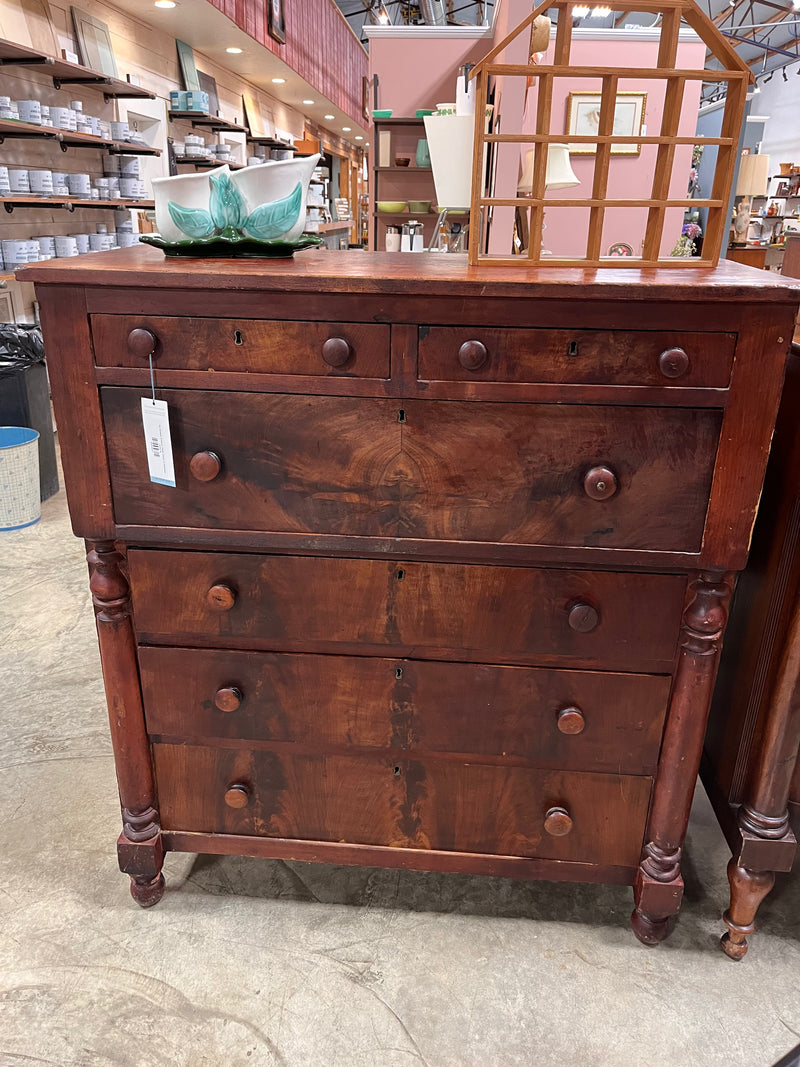 Six Drawer Empire Style Chest of Drawers