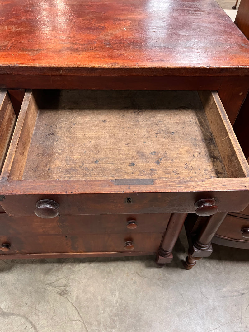 Six Drawer Empire Style Chest of Drawers