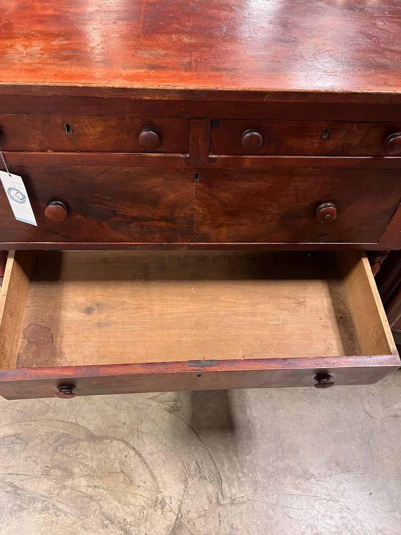 Six Drawer Empire Style Chest of Drawers